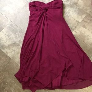 David’s bridal bridesmaid dress
